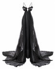 Mermaid Skin Gown in Whimsy Black