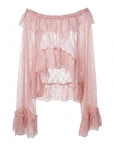 Chapel Veil Lace Poncho Top