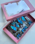 Blue Morpho Hair Pin samples