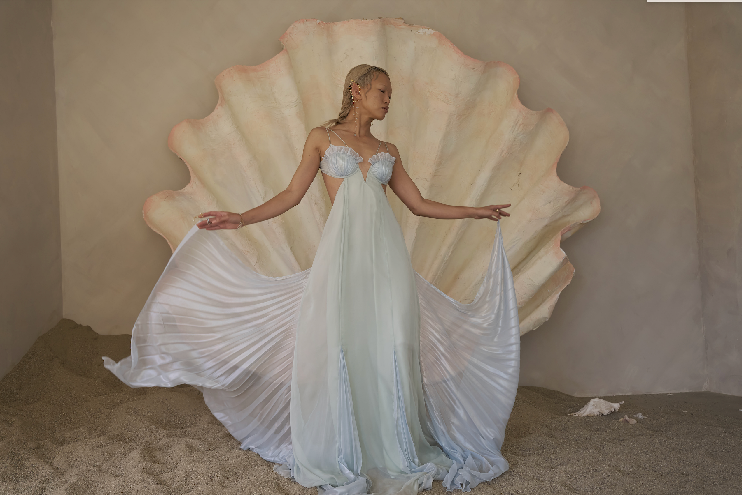 mermaid skin dress Mermaid Skin Gown Sea Mint/Hidden Tide Fins / M
