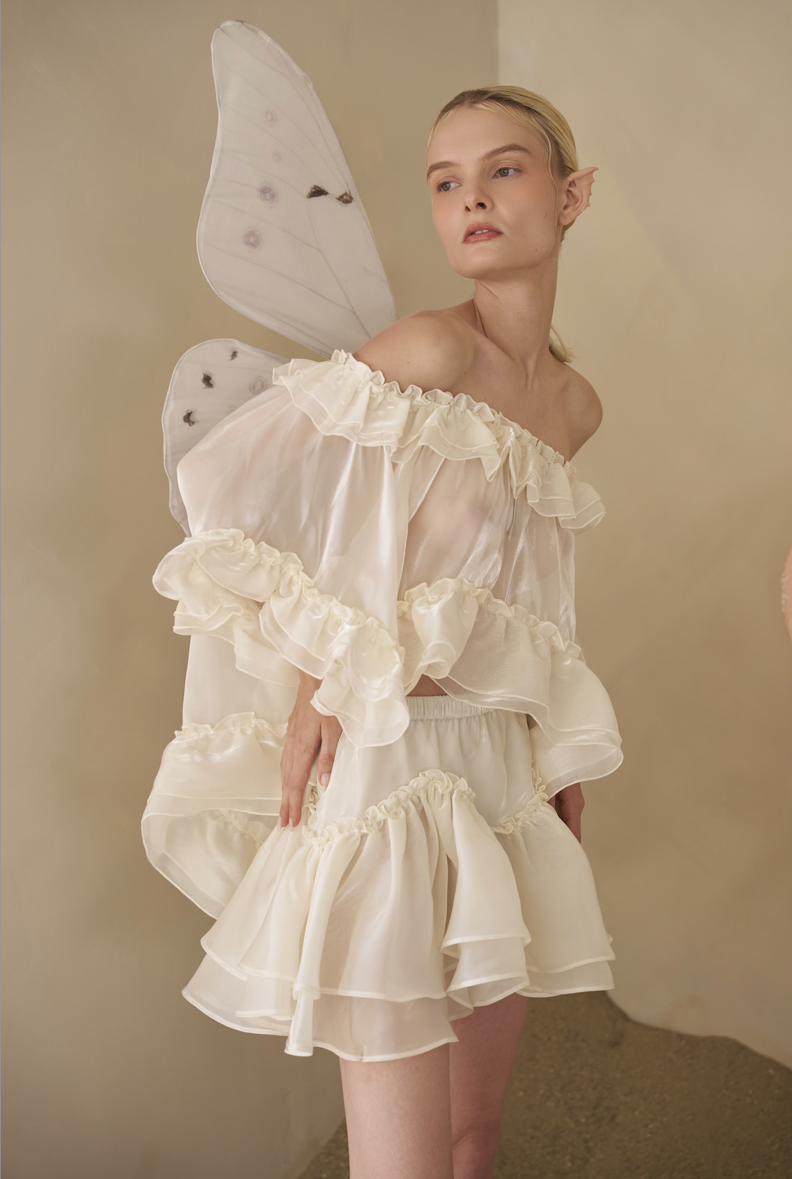 Pearl Morpho Butterfly Wings