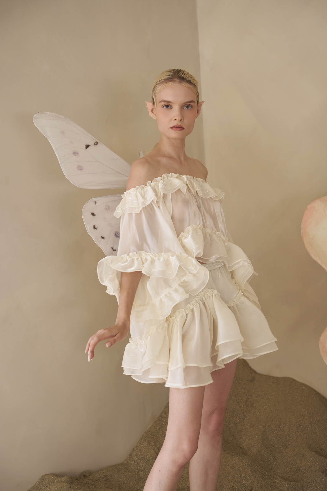 Pearl Morpho Butterfly Wings