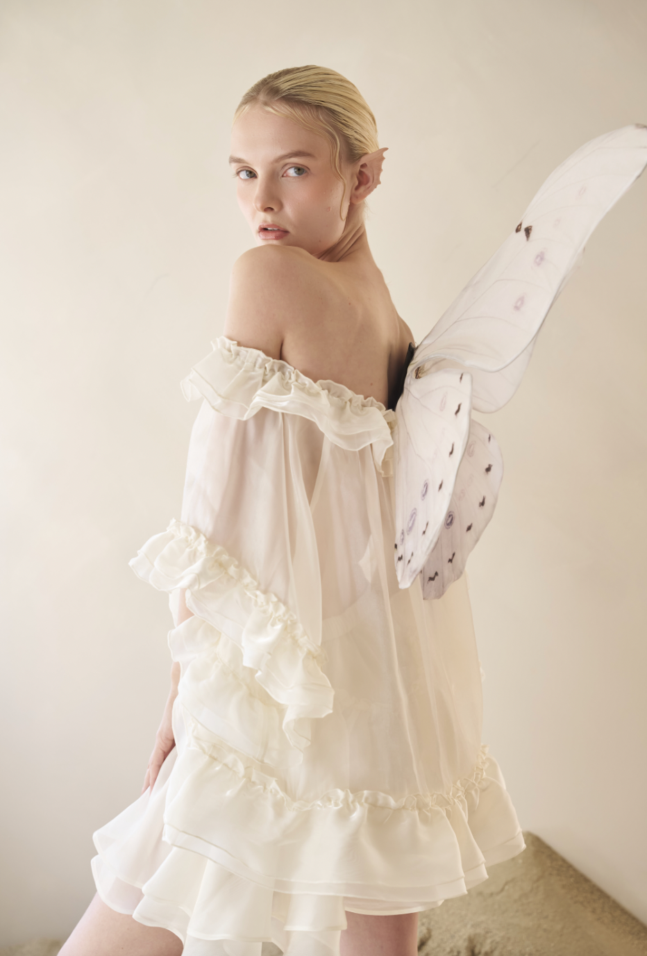 Pearl Morpho Butterfly Wings