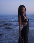 Mermaid Skin Gown in Whimsy Black