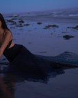 Mermaid Skin Gown in Whimsy Black