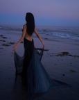 Mermaid Skin Gown in Whimsy Black