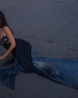 Mermaid Skin Gown in Whimsy Black