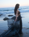 Mermaid Skin Gown in Whimsy Black