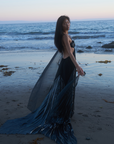 Mermaid Skin Gown in Whimsy Black