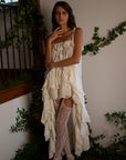 Lovebirds Ruffle Maxi Skirt/Dress