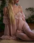 Sweet Nothings Mini Dress and Sleeves