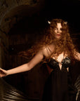 Mermaid Skin Gown in Whimsy Black