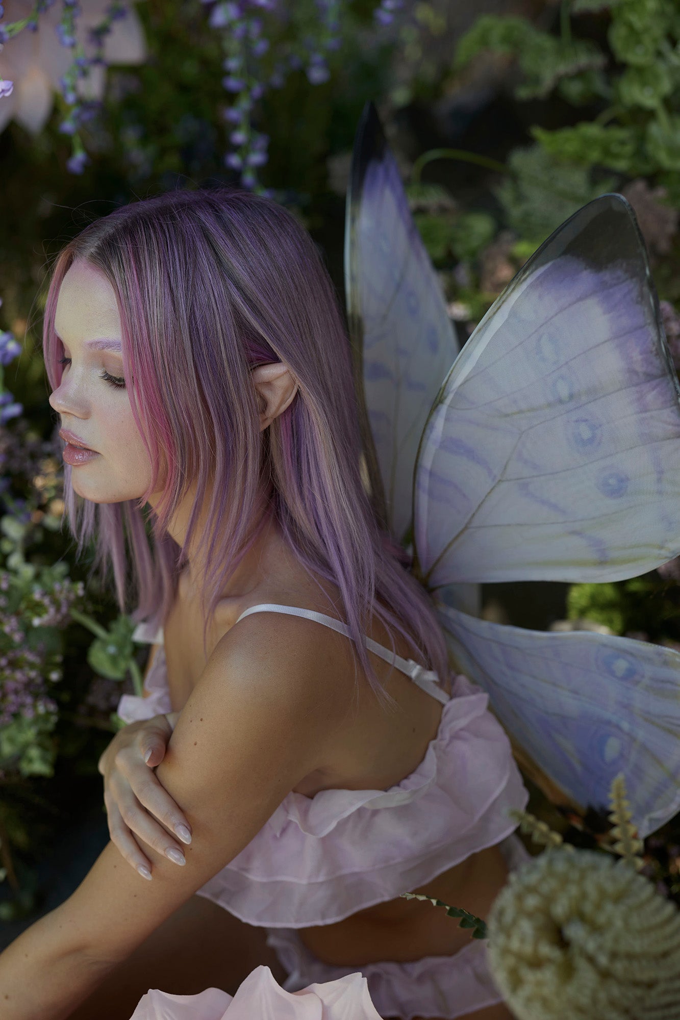 Midsummer Lilac Floating Butterfly Wings