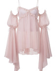 Sweet Nothings Mini Dress and Sleeves