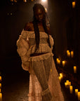 Chapel Veil Lace Poncho Top