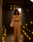 Castle Cat Wide Leg Pants