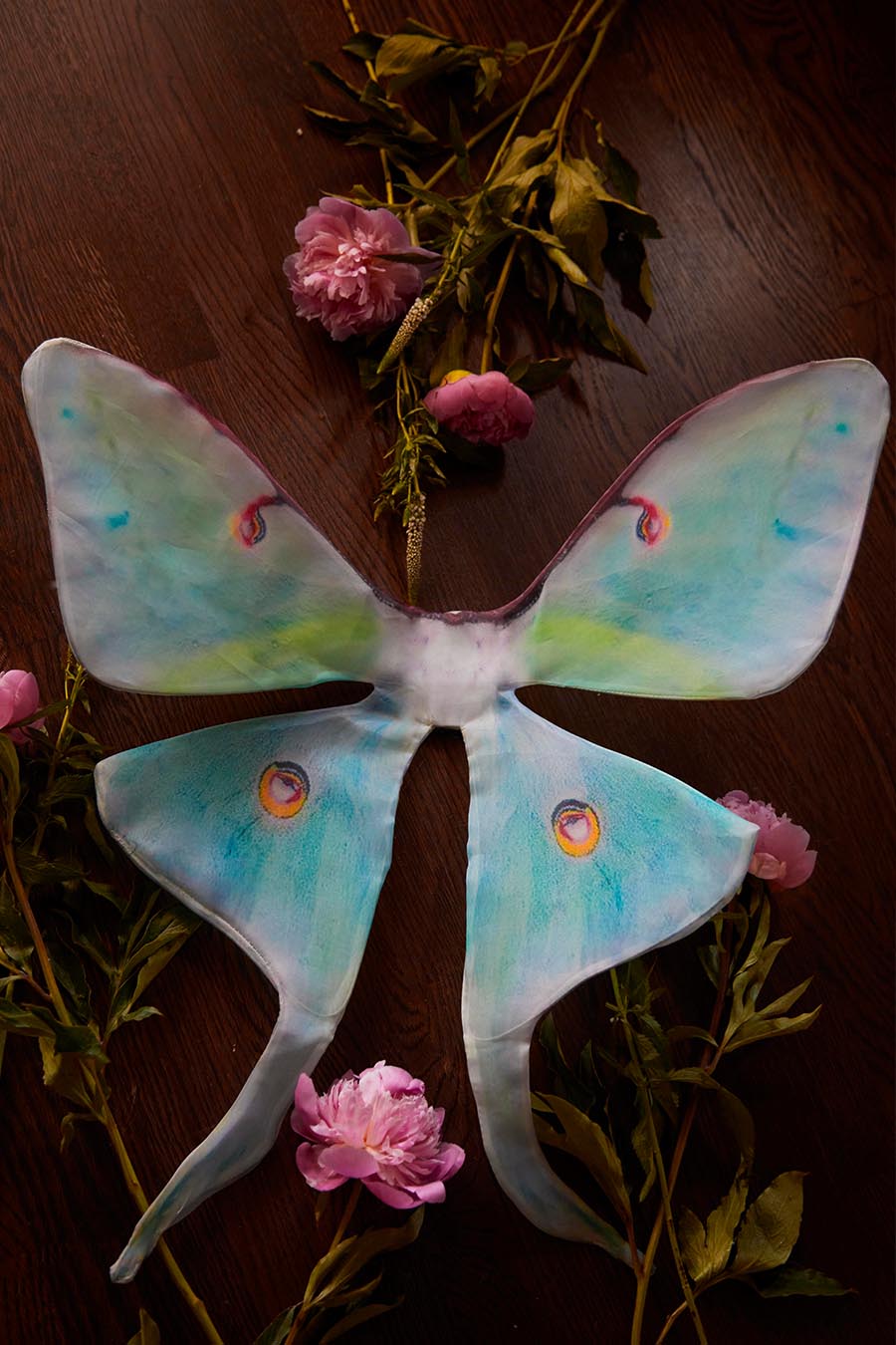 Luna Moth Floating Wings