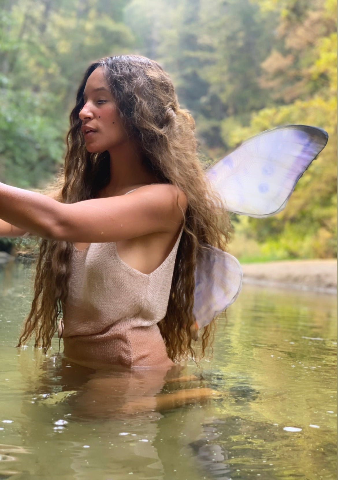 Midsummer Lilac Floating Butterfly Wings