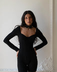 Renaissance Punk Ruffled Spike Collar