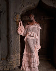 Chapel Veil Lace Poncho Top