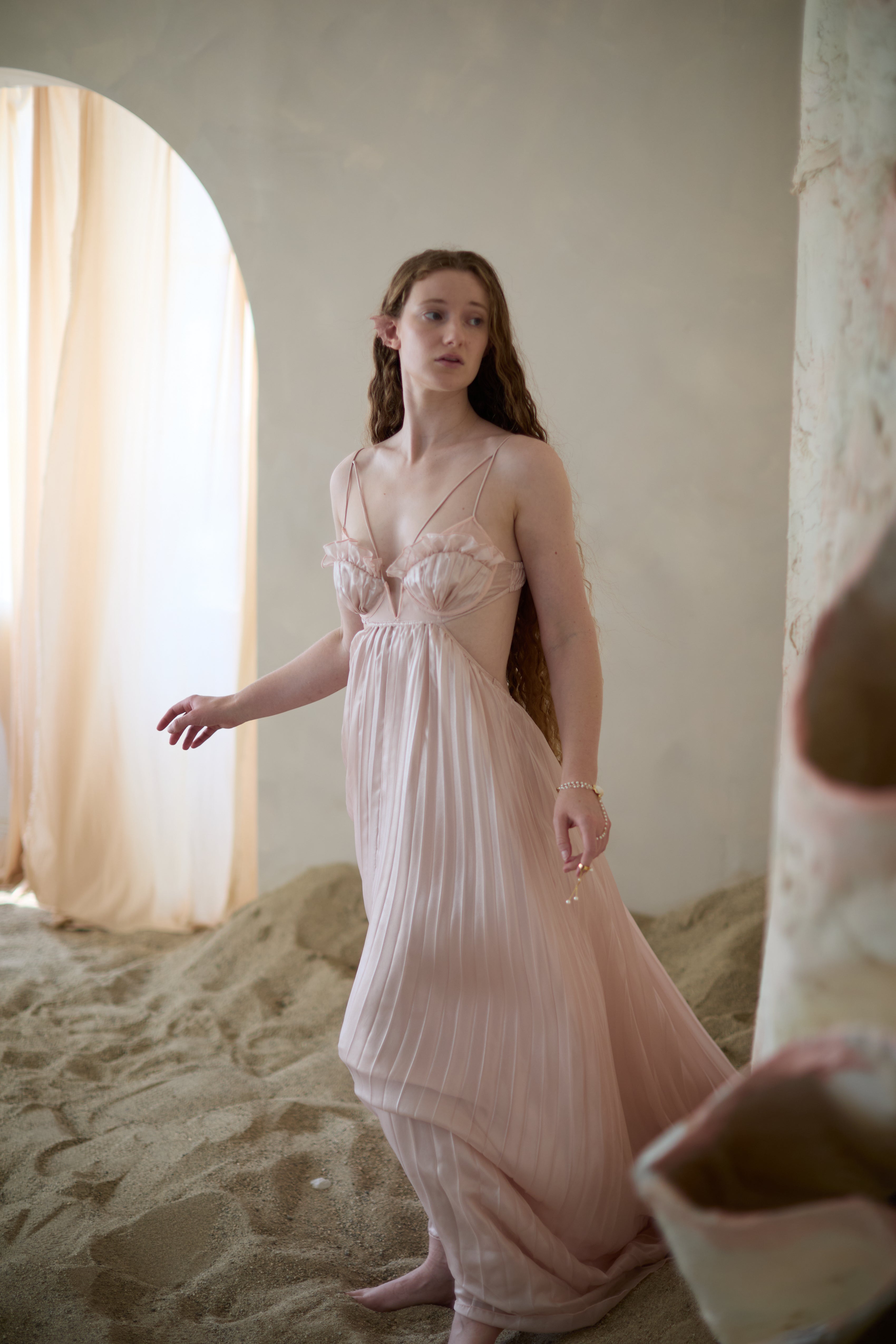 mermaid skin dress Glitter Print Mermaid Dress by Cinderella Divine J810