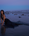 Mermaid Skin Gown in Whimsy Black