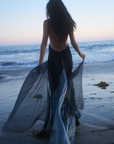 Mermaid Skin Gown in Whimsy Black