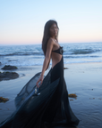 Mermaid Skin Gown in Whimsy Black