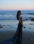 Mermaid Skin Gown in Whimsy Black