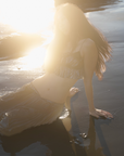 Sea Shell Top in Whimsy Black