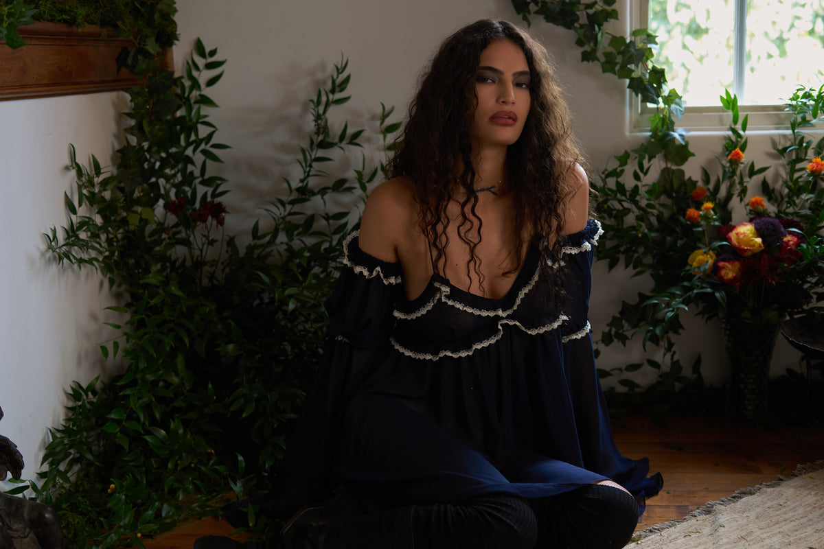 Sweet Nothings Mini Dress and Sleeves