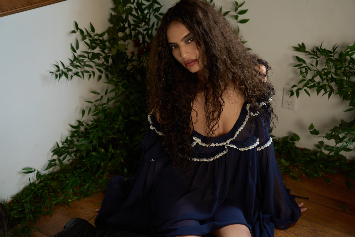 Sweet Nothings Mini Dress and Sleeves
