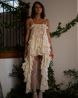 Lovebirds Ruffle Maxi Skirt/Dress
