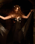 Mermaid Skin Gown in Whimsy Black