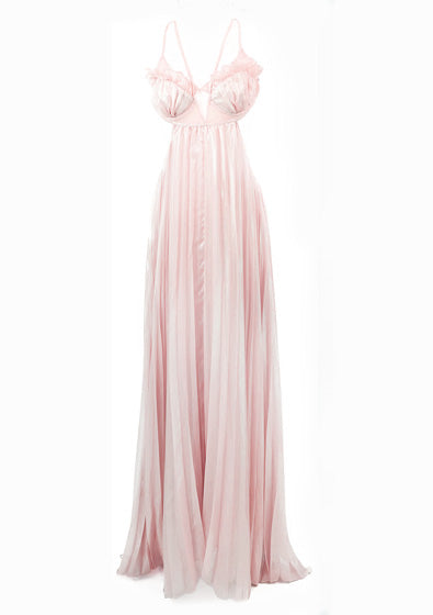 Mermaid Skin Maxi Dress Queen Conch / M