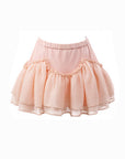 Ruffled Wave Mini Skirt
