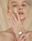 Tiny Shell Hand Chain