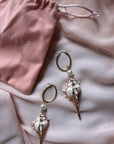 Queen Conch Earrings