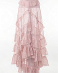 Chapel Veil Lace Maxi Skirt
