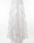 Chapel Veil Lace Maxi Skirt