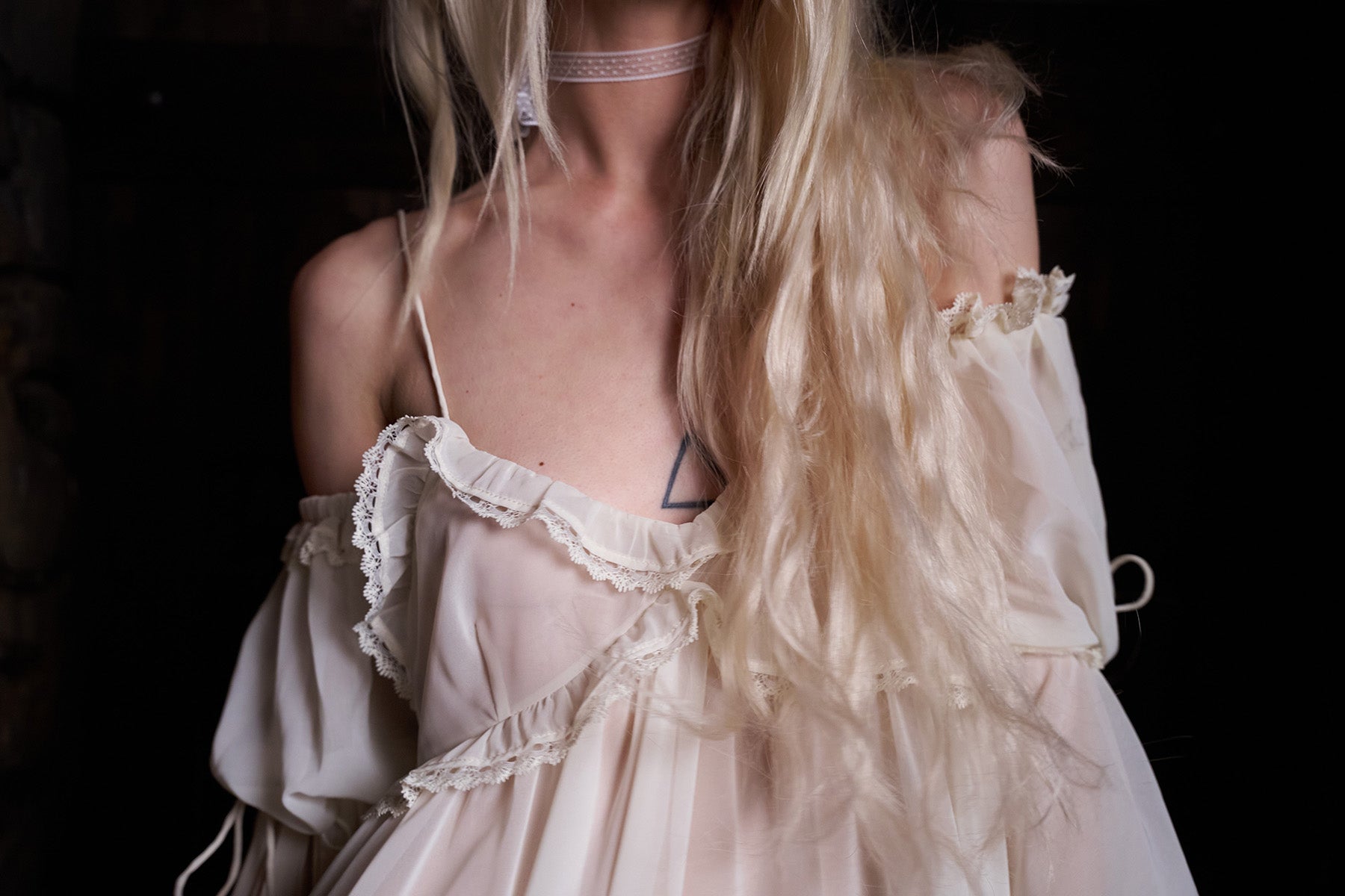 Sweet Nothings Mini Dress and Sleeves