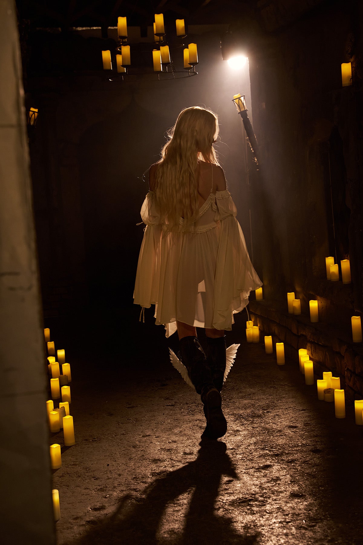 Sweet Nothings Mini Dress and Sleeves