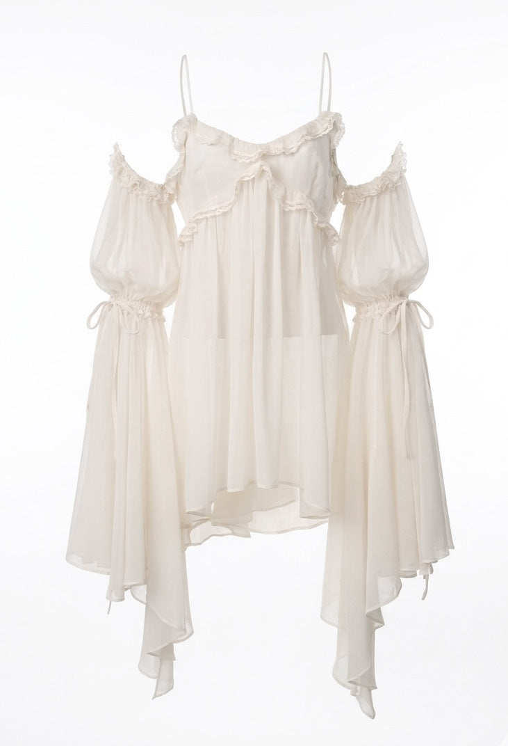 Sweet Nothings Mini Dress and Sleeves