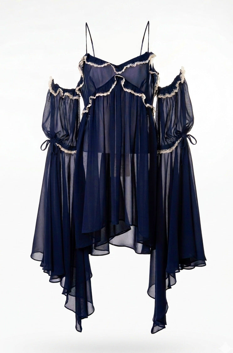 Sweet Nothings Mini Dress and Sleeves