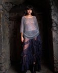 Chapel Veil Lace Maxi Skirt