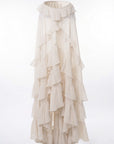 Lovebirds Ruffle Maxi Skirt