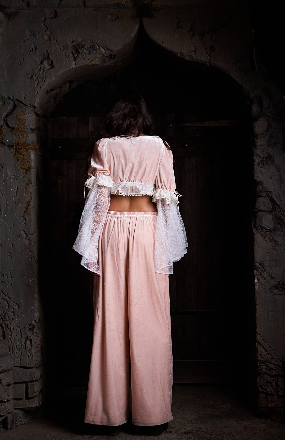 Castle Cat Wide Leg Pants