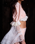 Castle Cat Wide Leg Pants