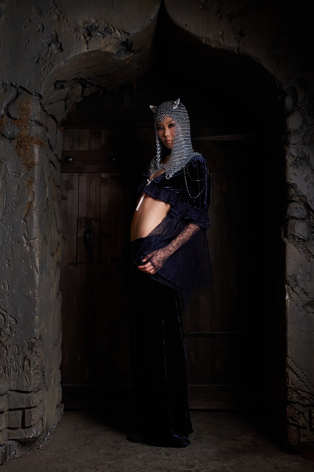Castle Cat Wide Leg Pants