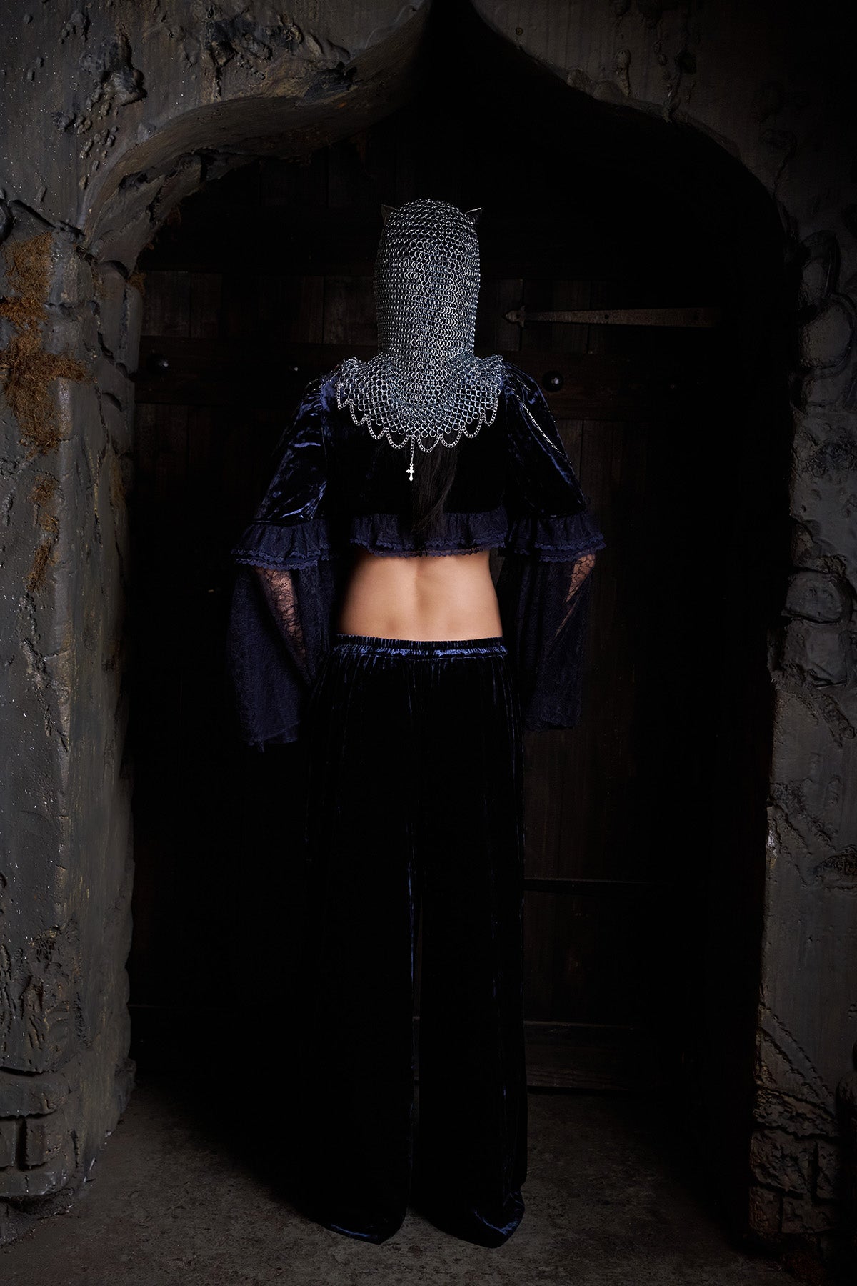 Castle Cat Wide Leg Pants